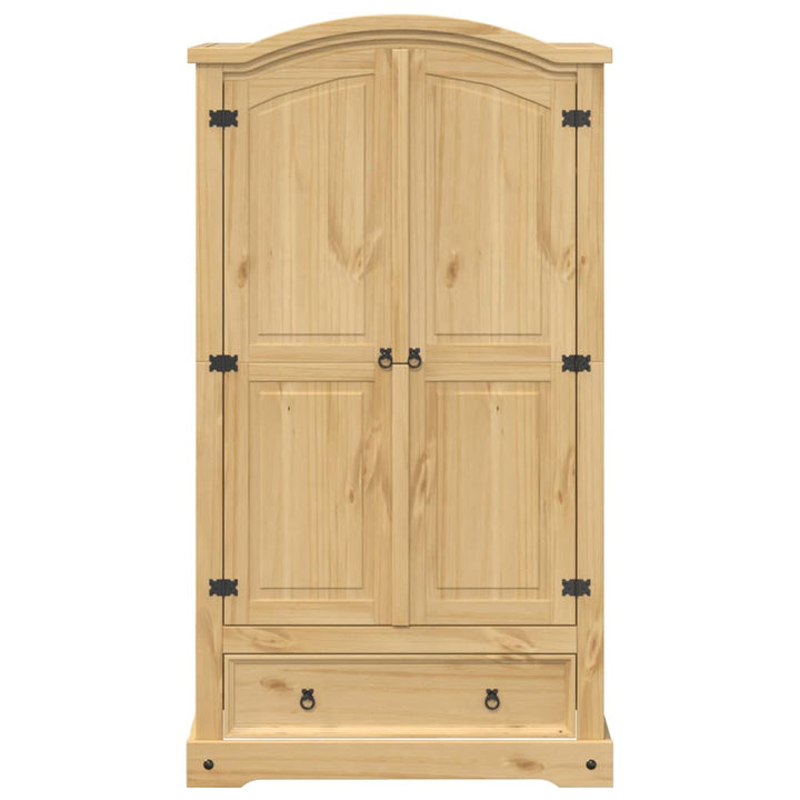 Garderob Corona 102X52X186 Cm Massiv Furu