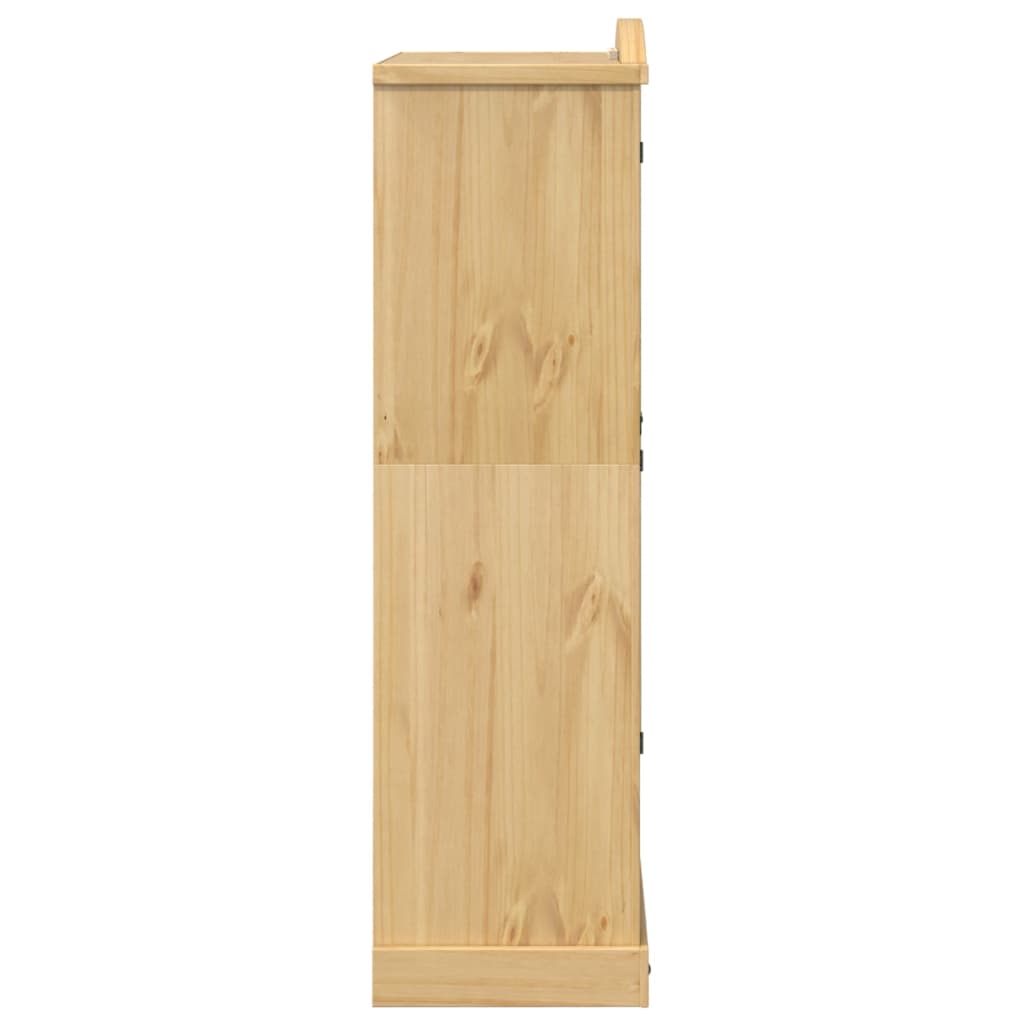 Garderob Corona 102X52X186 Cm Massiv Furu