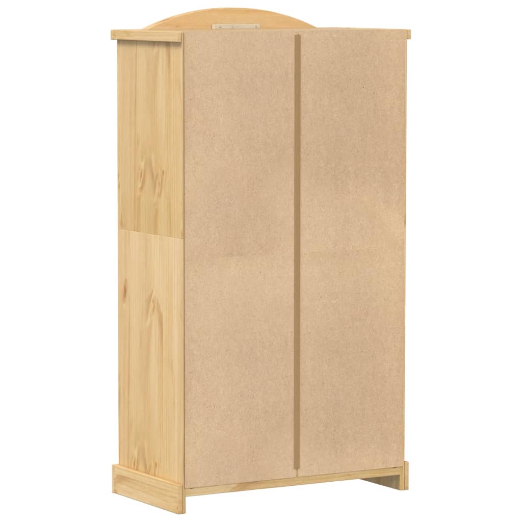 Garderob Corona 102X52X186 Cm Massiv Furu