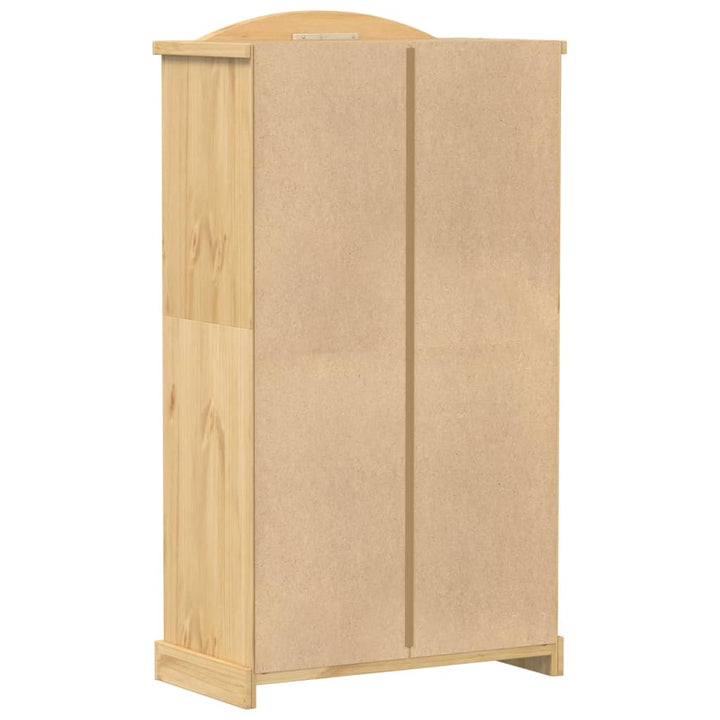 Garderob Corona 102X52X186 Cm Massiv Furu