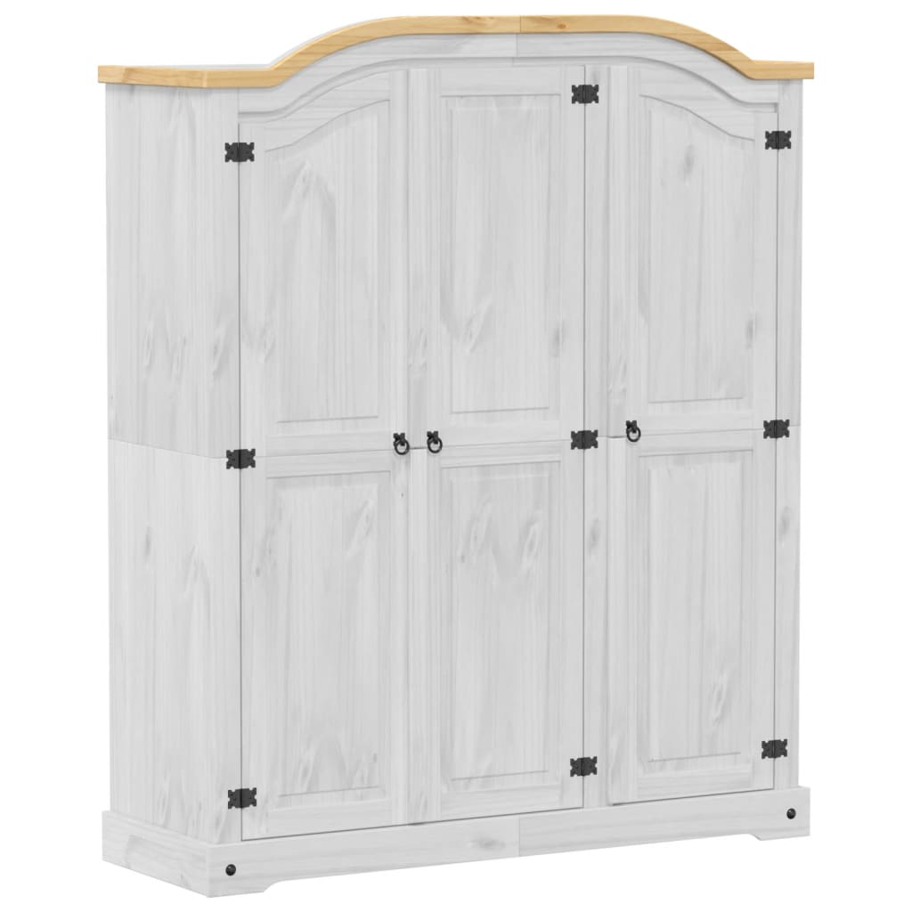Garderob Corona 151,5X52X186 Cm Massiv Furu