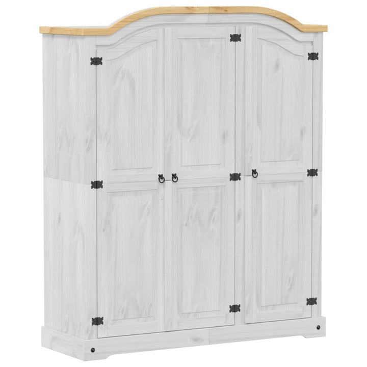 Garderob Corona 151,5X52X186 Cm Massiv Furu