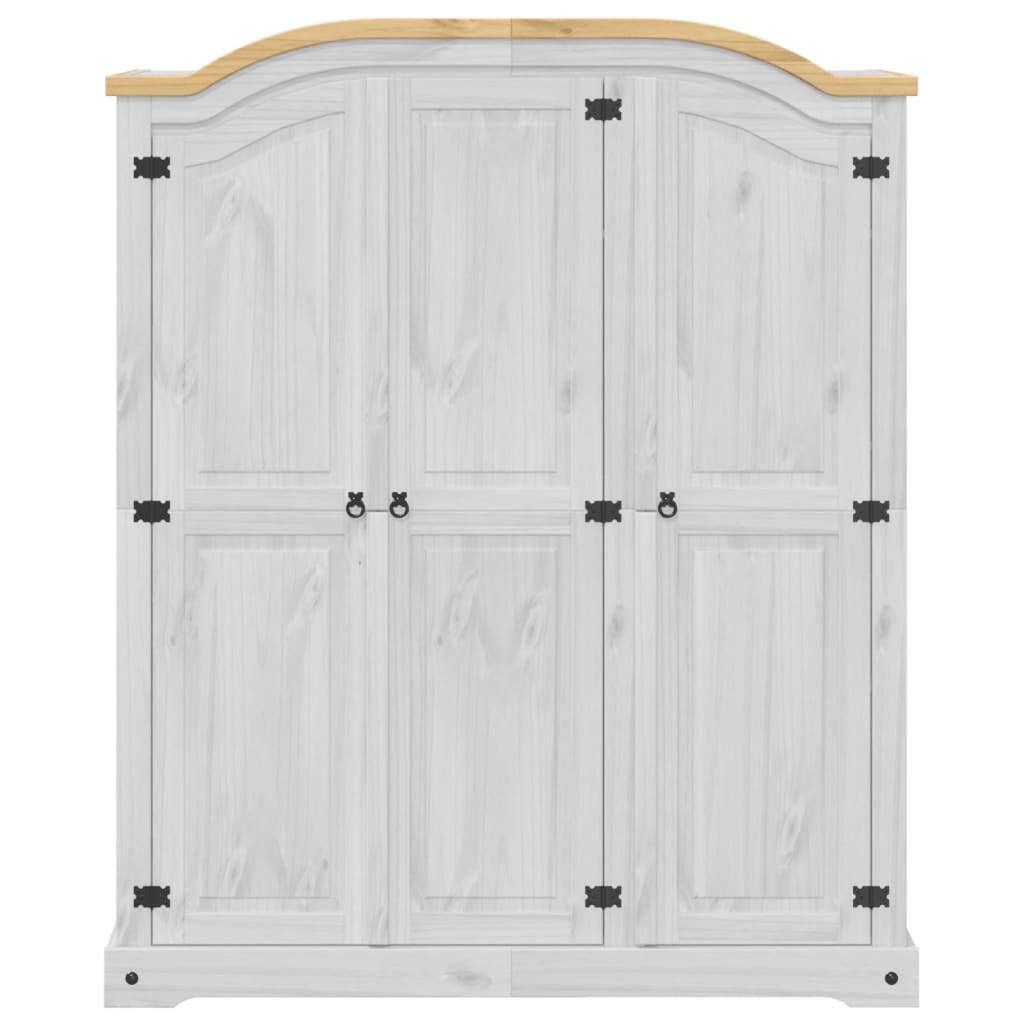Garderob Corona 151,5X52X186 Cm Massiv Furu