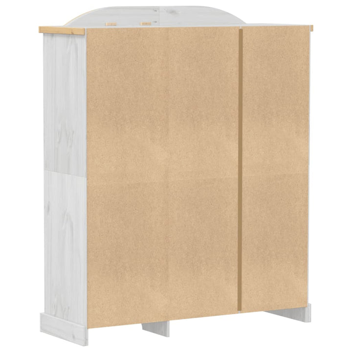 Garderob Corona 151,5X52X186 Cm Massiv Furu