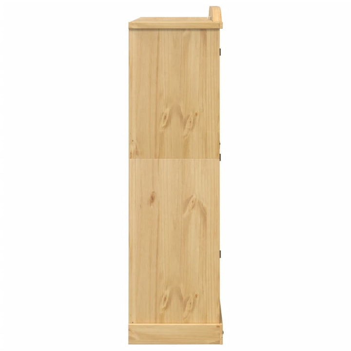Garderob Corona 151,5X52X186 Cm Massiv Furu