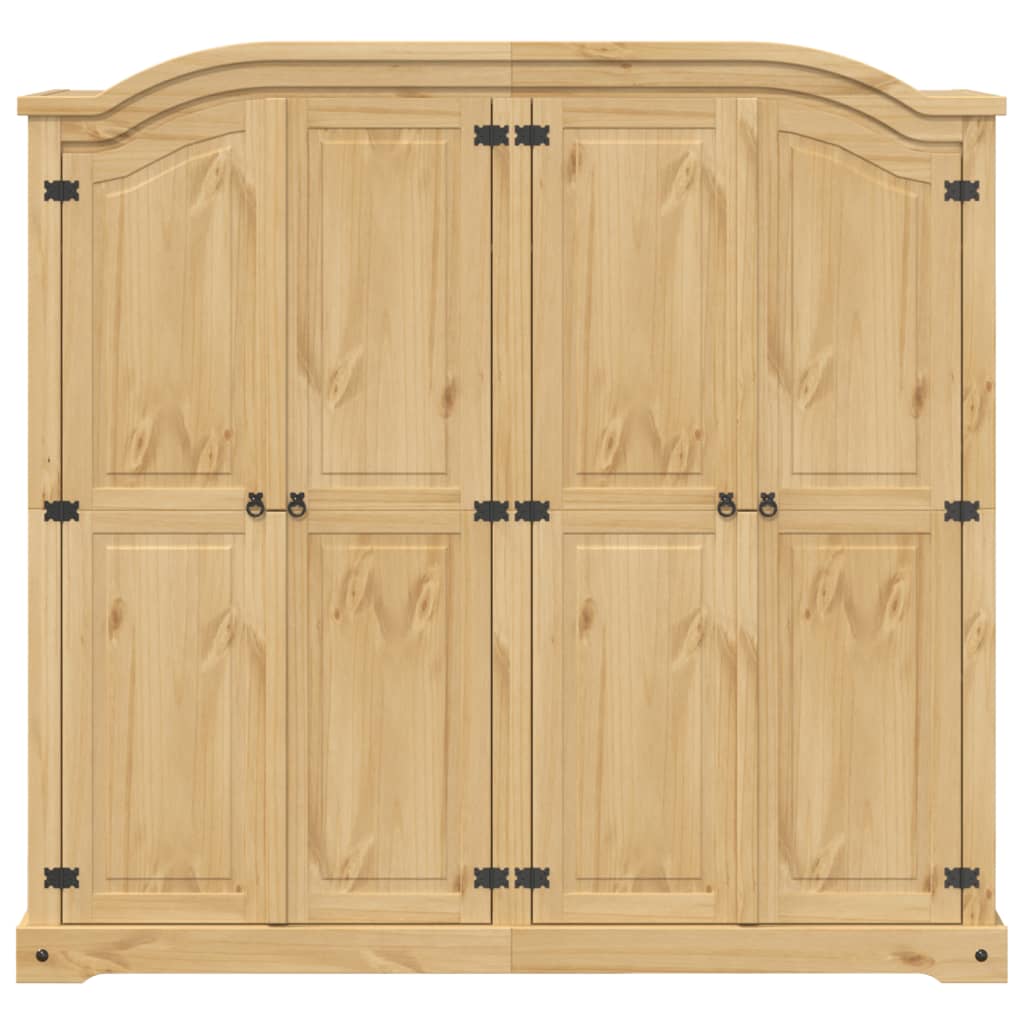 Garderob Corona 194X52X186 Cm Massiv Furu