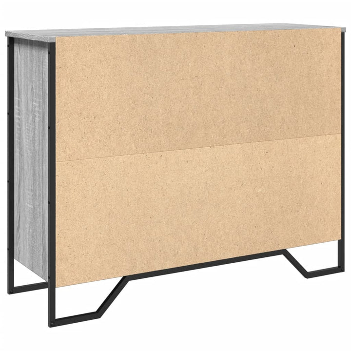 Skänk 97X32,5X74,5 Cm Konstruerat Trä