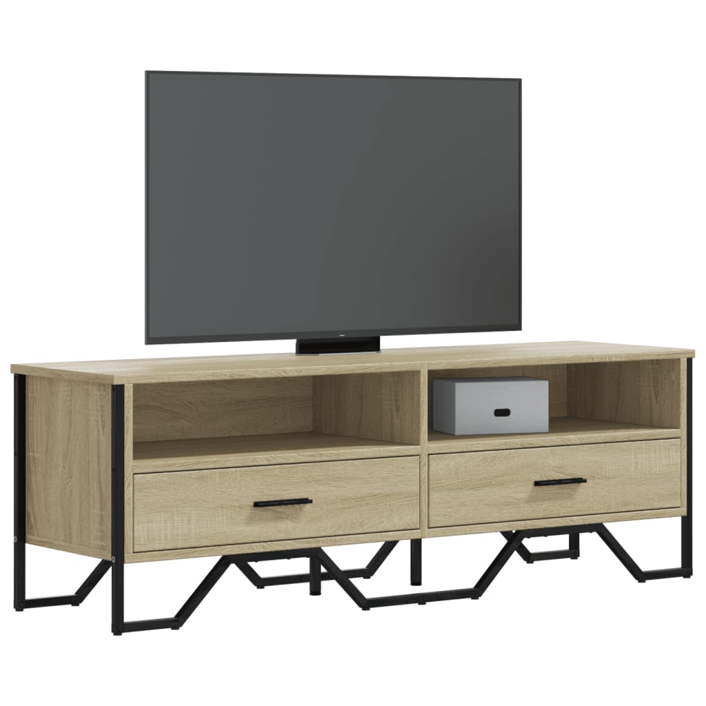 Tv-Bänk 122X34X41 Cm Konstruerat Trä