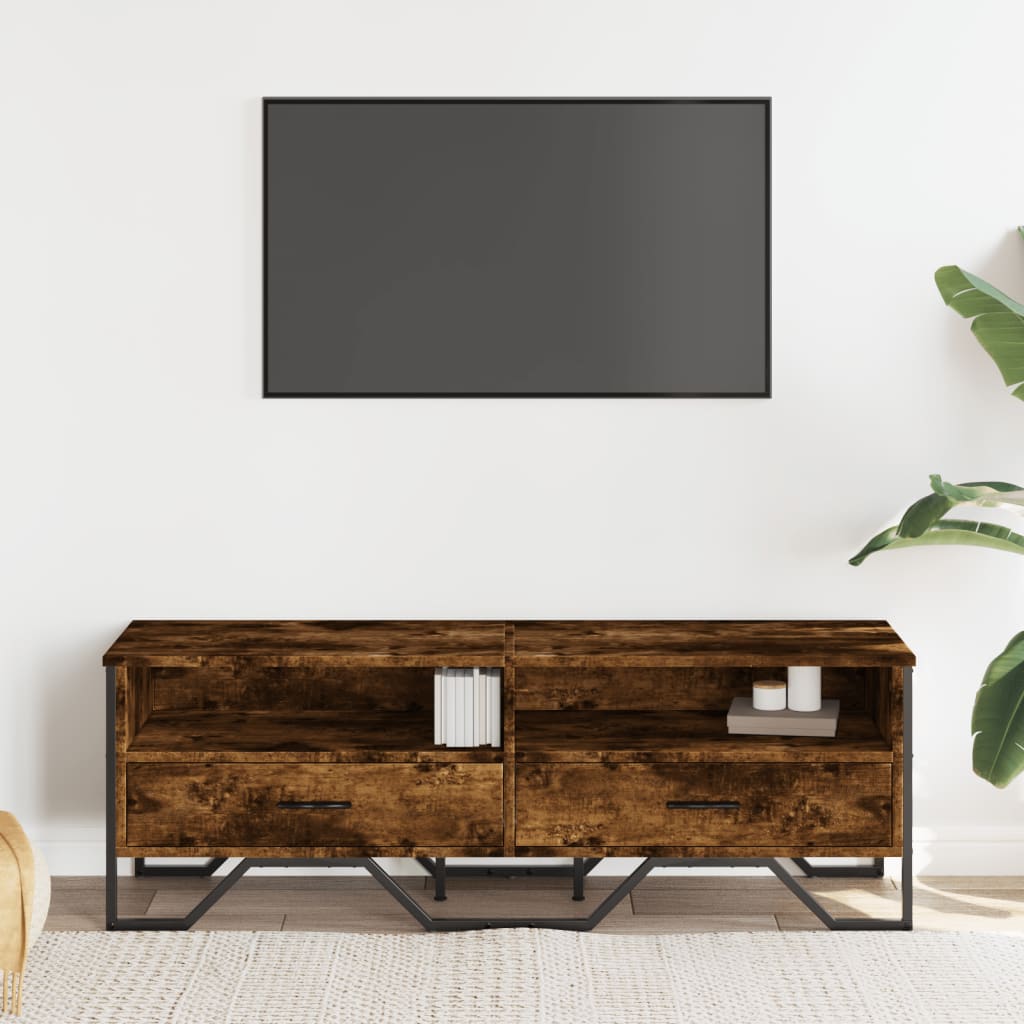 Tv-Bänk 122X34X41 Cm Konstruerat Trä