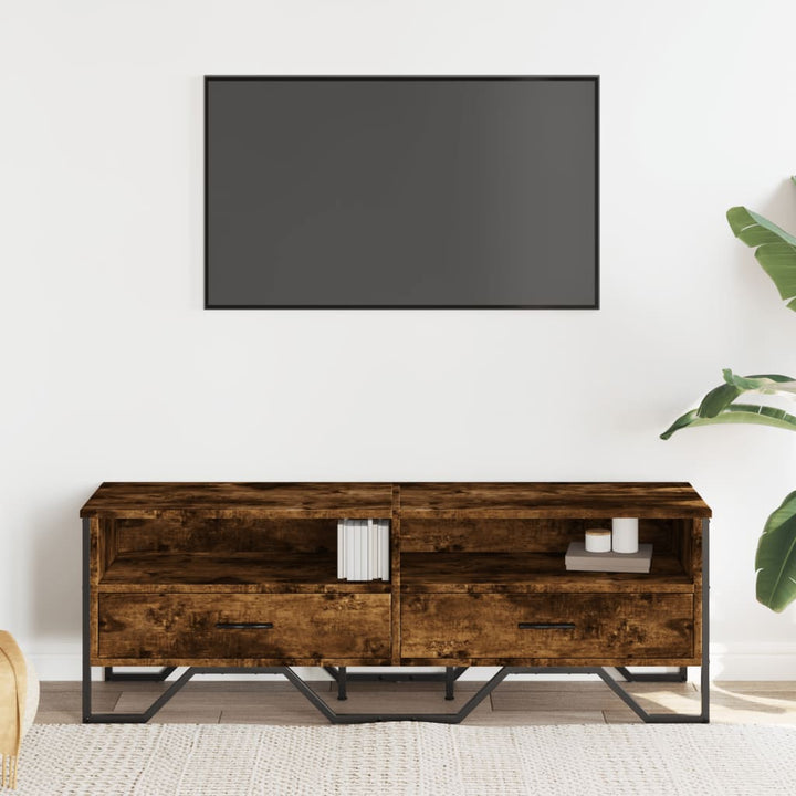 Tv-Bänk 122X34X41 Cm Konstruerat Trä