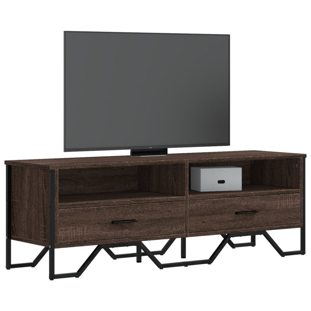 Tv-Bänk 122X34X41 Cm Konstruerat Trä