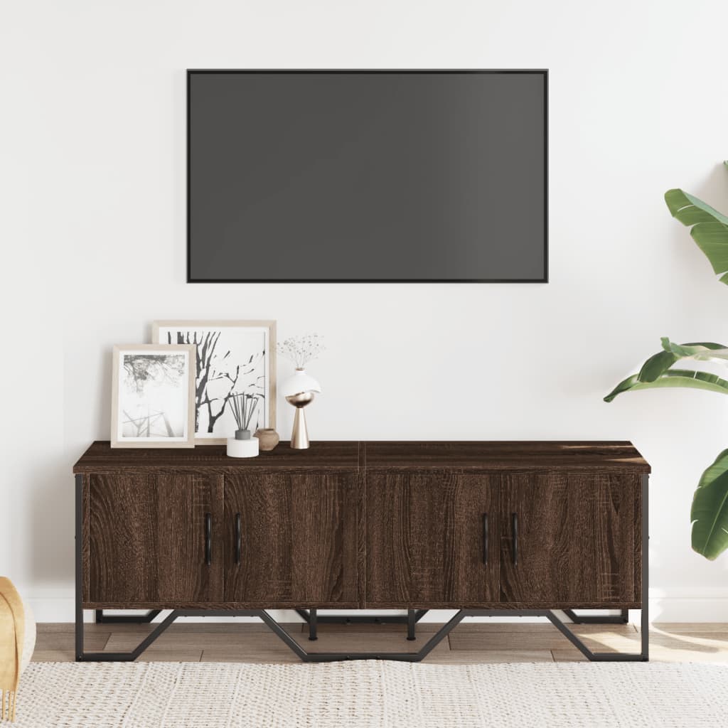 Tv-Bänk 122X34X41 Cm Konstruerat Trä