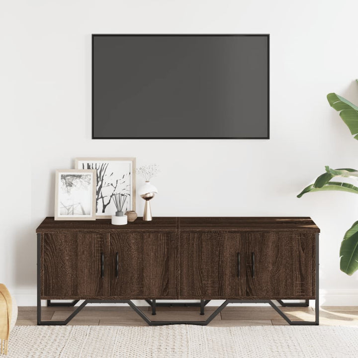 Tv-Bänk 122X34X41 Cm Konstruerat Trä