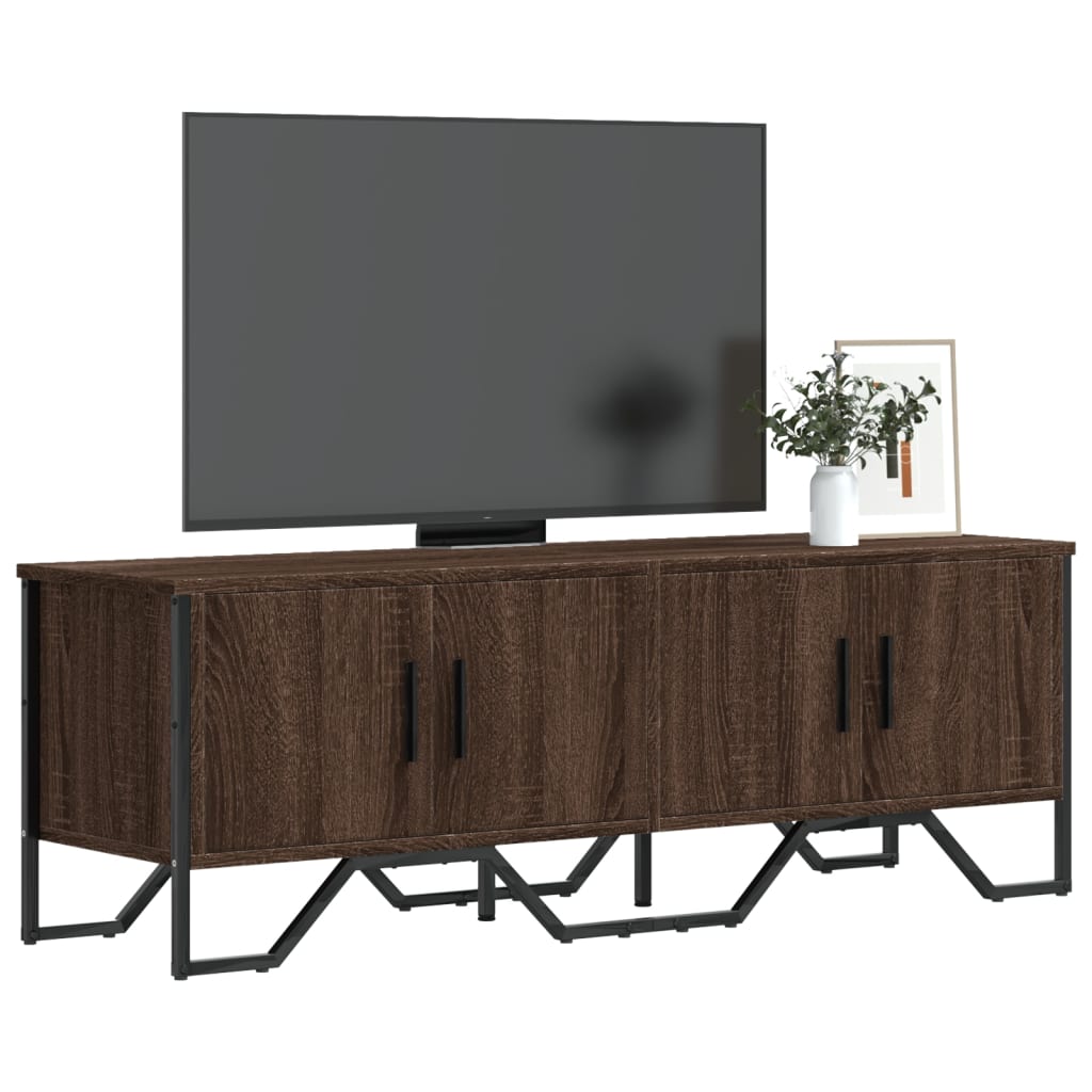 Tv-Bänk 122X34X41 Cm Konstruerat Trä
