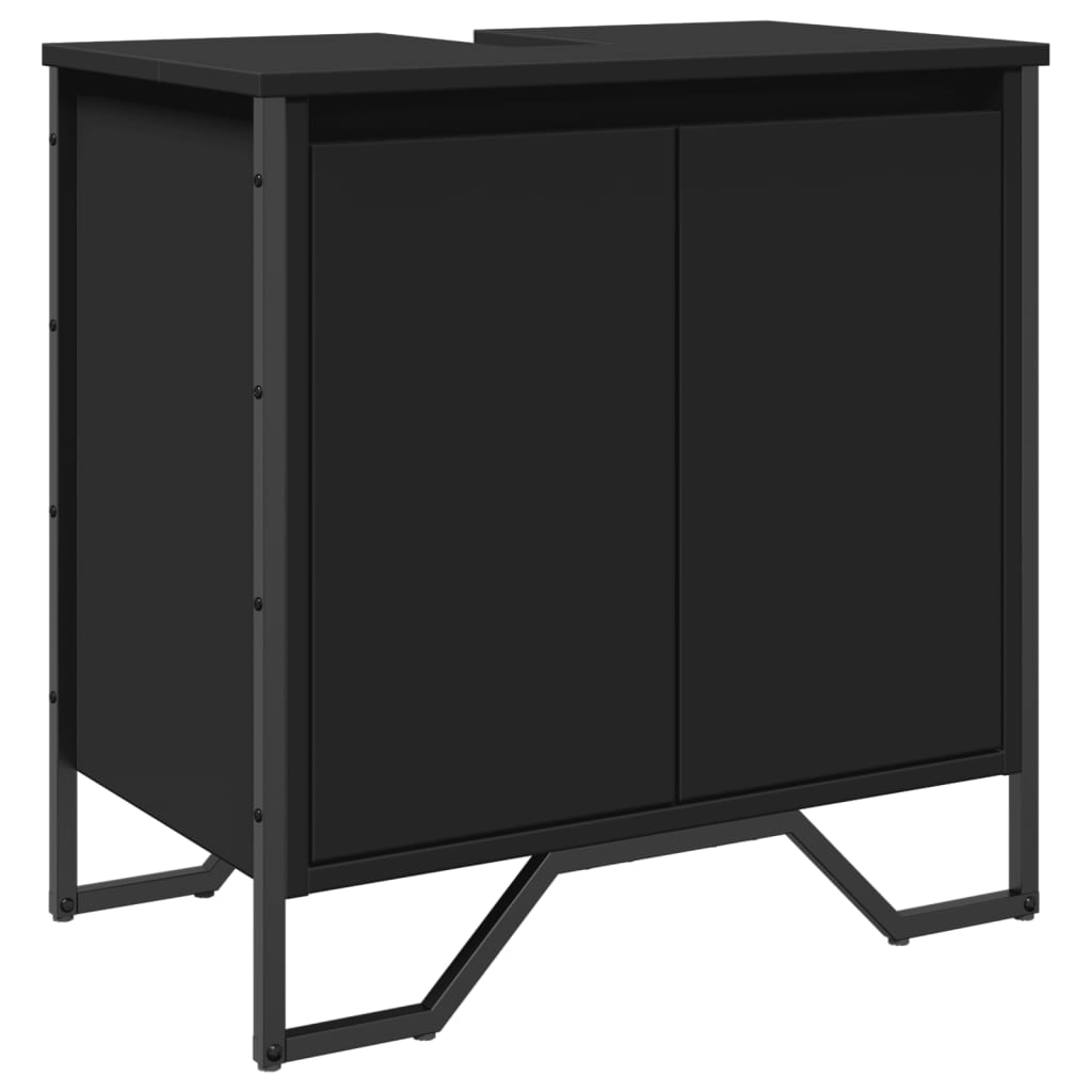 Tvättställsskåp 60X35X60 Cm Konstruerat Trä