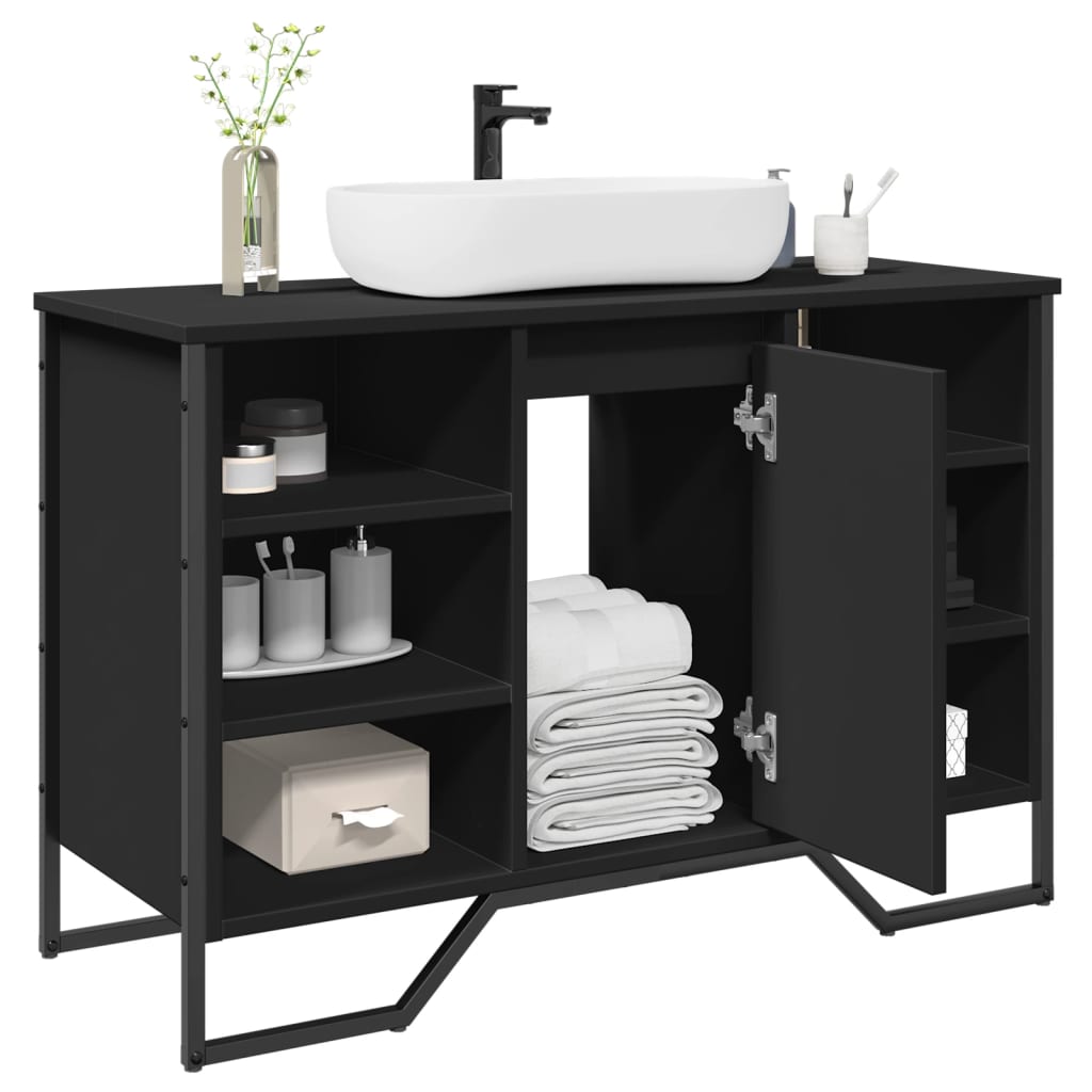 Tvättställsskåp Sonoma-Ek 91X35X60 Cm Konstruerat Trä