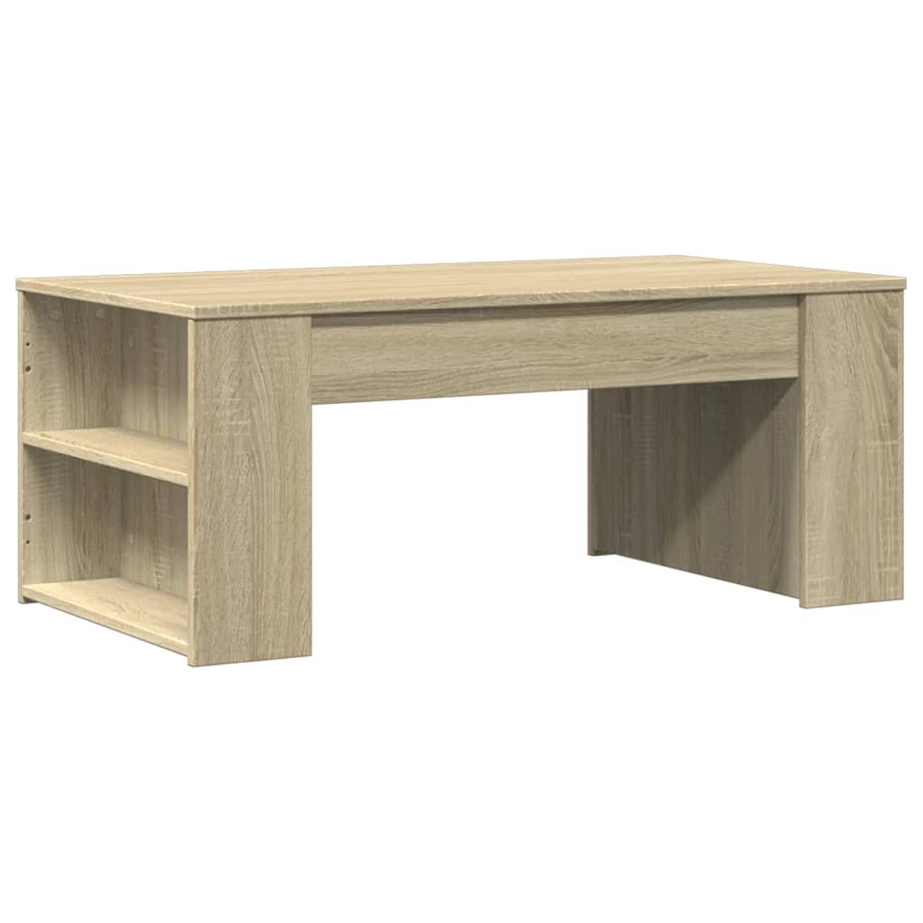 Soffbord Sonoma-Ek 102X55X42 Cm Konstruerat Trä
