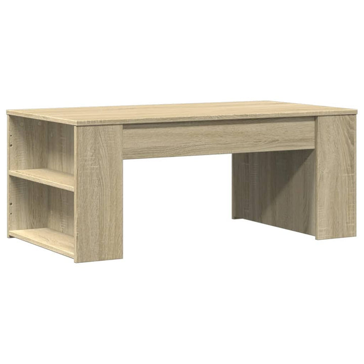 Soffbord Sonoma-Ek 102X55X42 Cm Konstruerat Trä