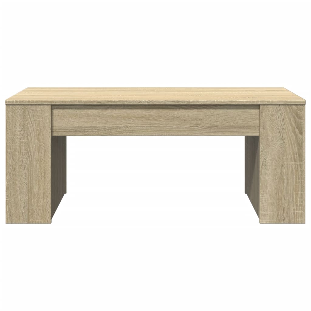 Soffbord Sonoma-Ek 102X55X42 Cm Konstruerat Trä