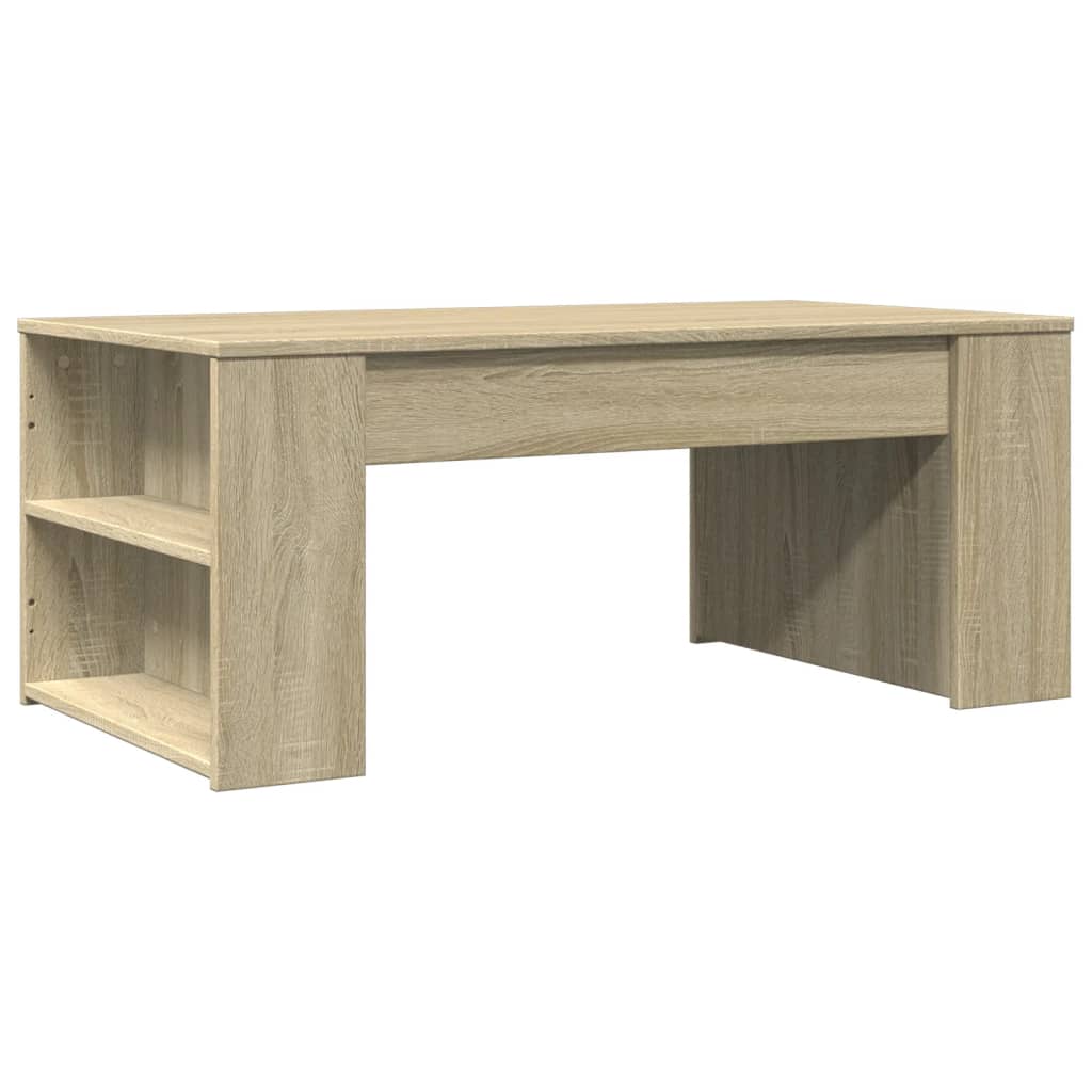 Soffbord Sonoma-Ek 102X55X42 Cm Konstruerat Trä