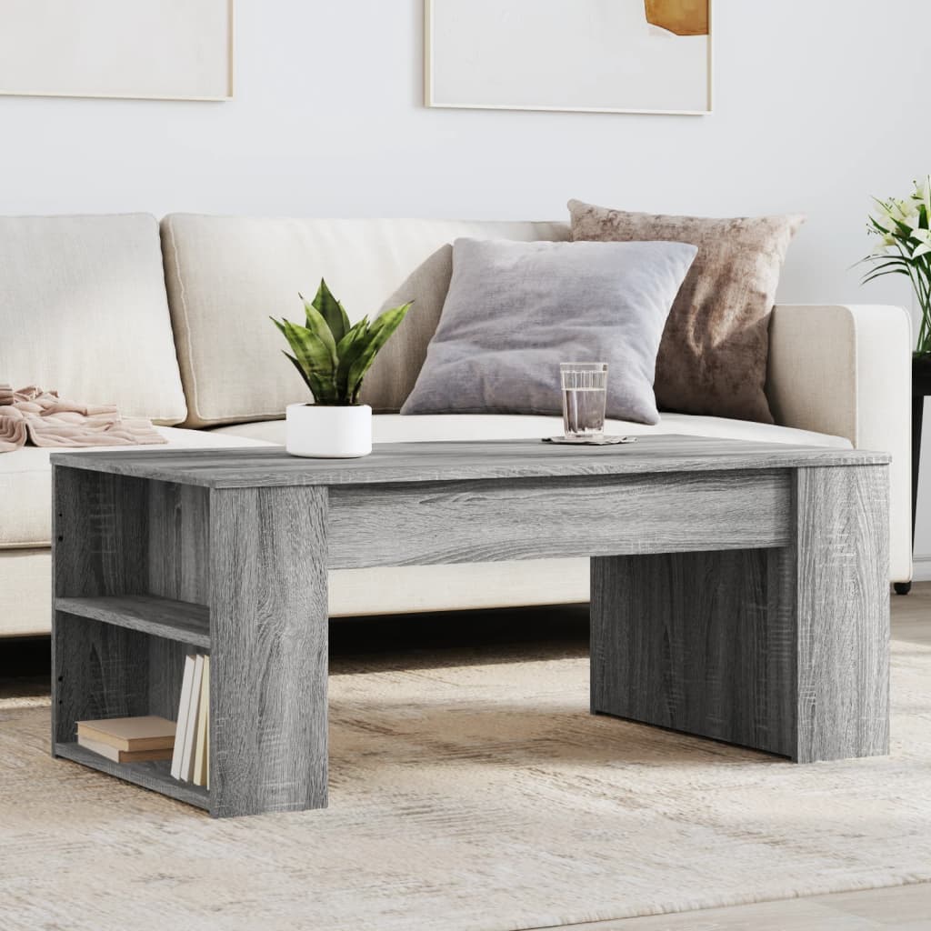 Soffbord Sonoma-Ek 102X55X42 Cm Konstruerat Trä