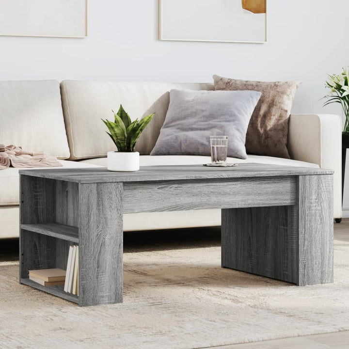 Soffbord Sonoma-Ek 102X55X42 Cm Konstruerat Trä