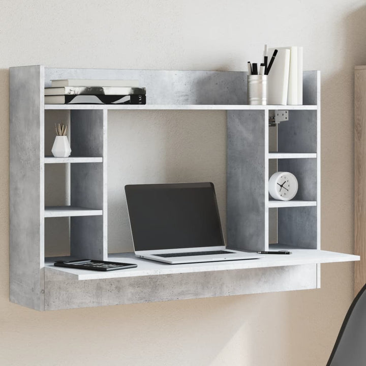 Väggmonterat Skrivbord 105X48X75 Cm Konstruerat Trä