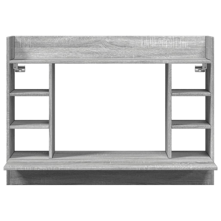 Väggmonterat Skrivbord 105X48X75 Cm Konstruerat Trä
