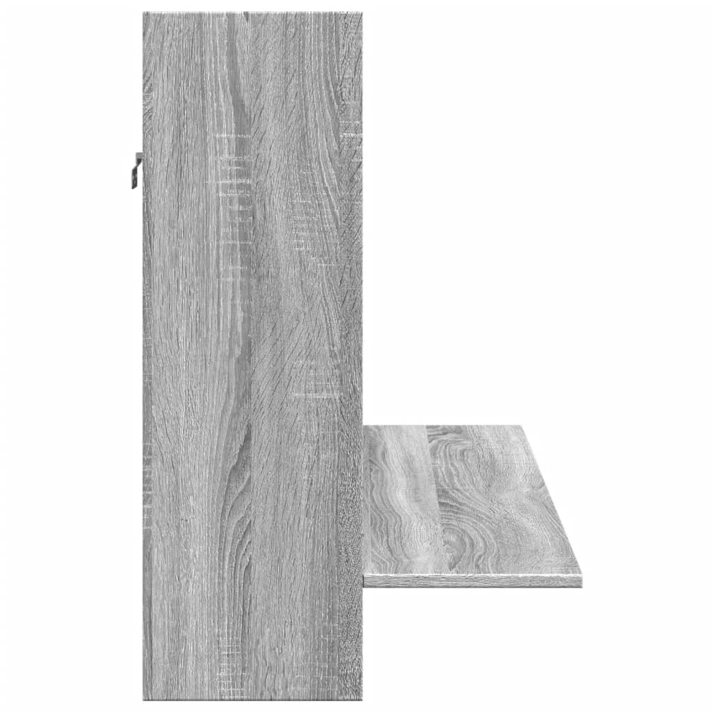 Väggmonterat Skrivbord 105X48X75 Cm Konstruerat Trä