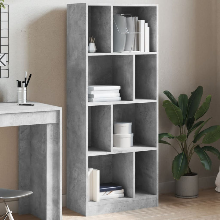 Bokhylla 57X28,5X107,5 Cm Konstruerat Trä