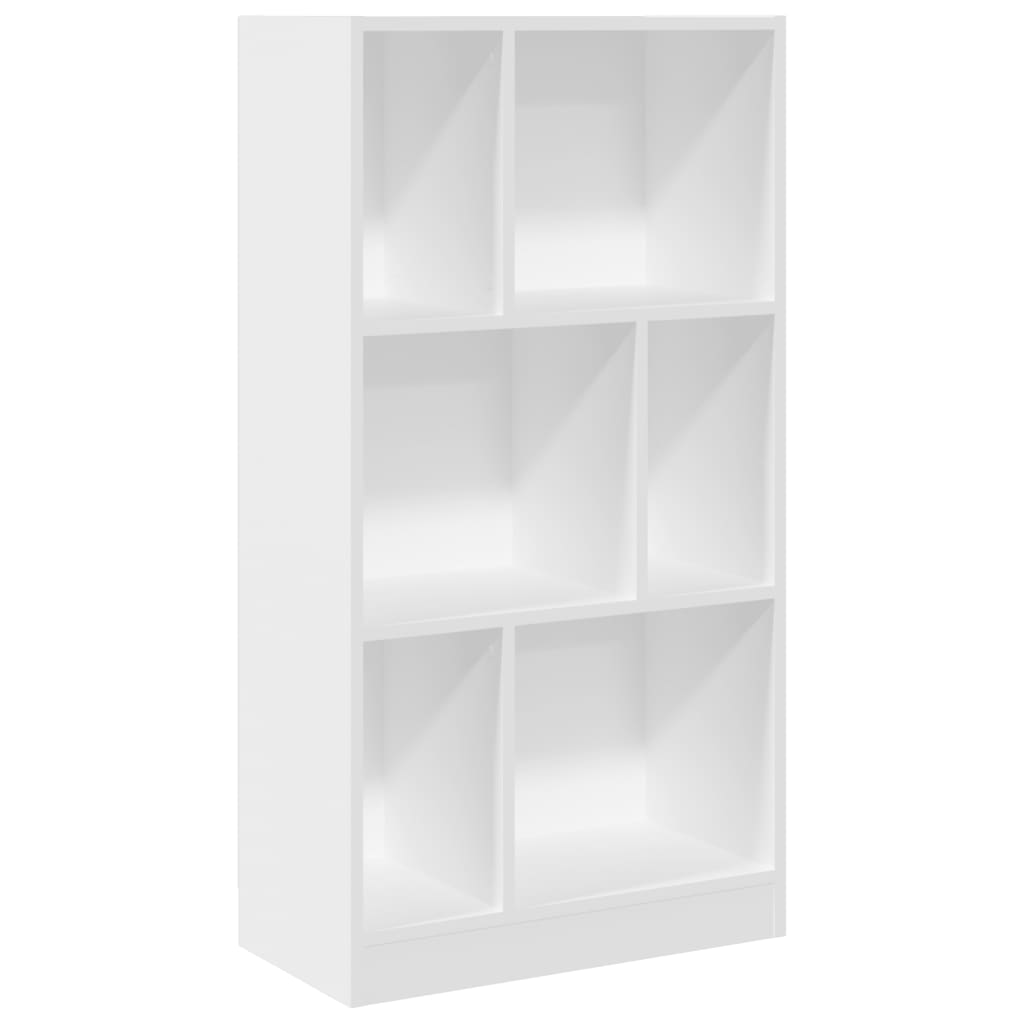 Bokhylla 57X28,5X107,5 Cm Konstruerat Trä