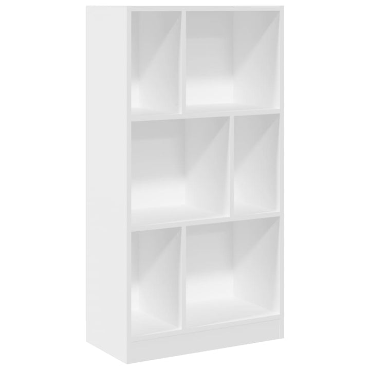 Bokhylla 57X28,5X107,5 Cm Konstruerat Trä