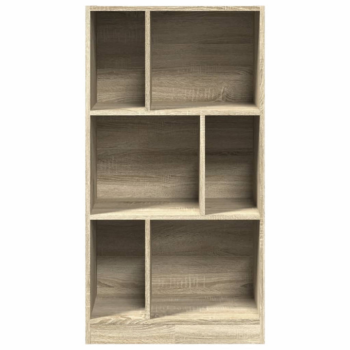 Bokhylla Sonoma-Ek 57X28,5X107,5 Cm Konstruerat Trä