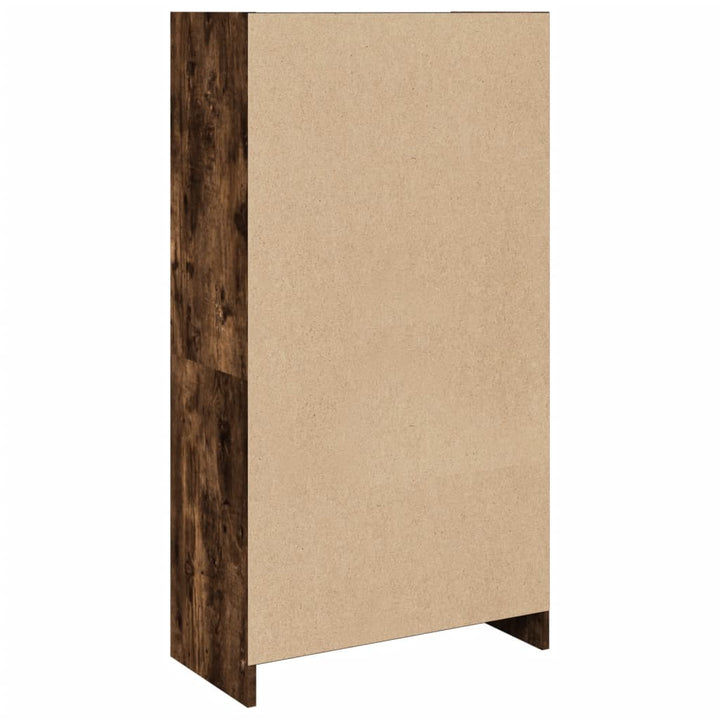 Bokhylla 57X28,5X107,5 Cm Konstruerat Trä