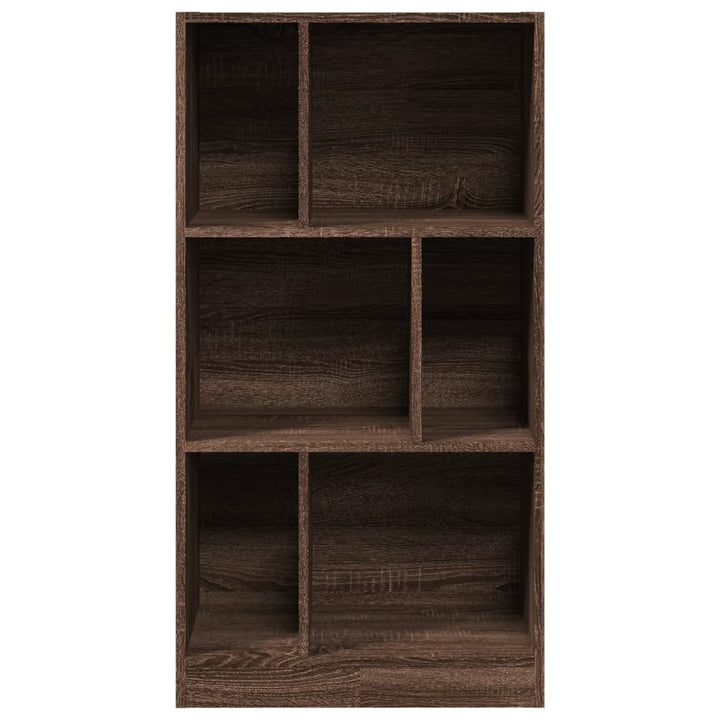 Bokhylla 57X28,5X107,5 Cm Konstruerat Trä