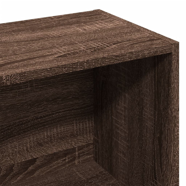 Bokhylla 57X28,5X107,5 Cm Konstruerat Trä