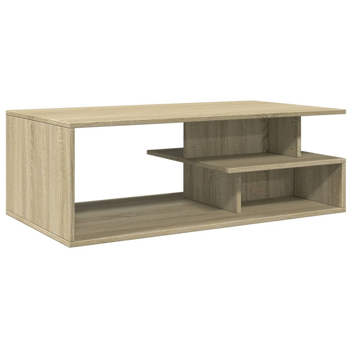 Soffbord Sonoma-Ek 102X55X35 Cm Konstruerat Trä