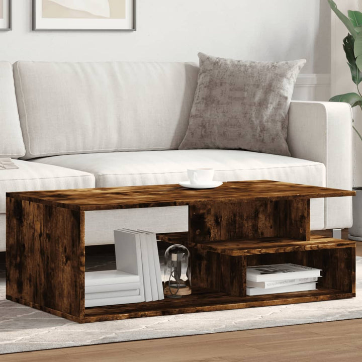 Soffbord Sonoma-Ek 102X55X35 Cm Konstruerat Trä