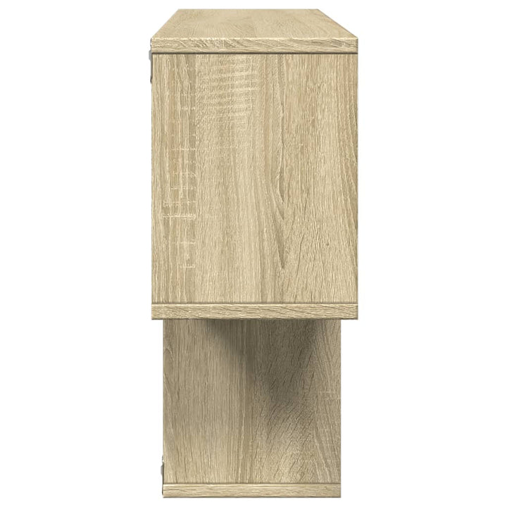 Vägghylla Sonoma-Ek 100X20X53 Cm Konstruerat Trä