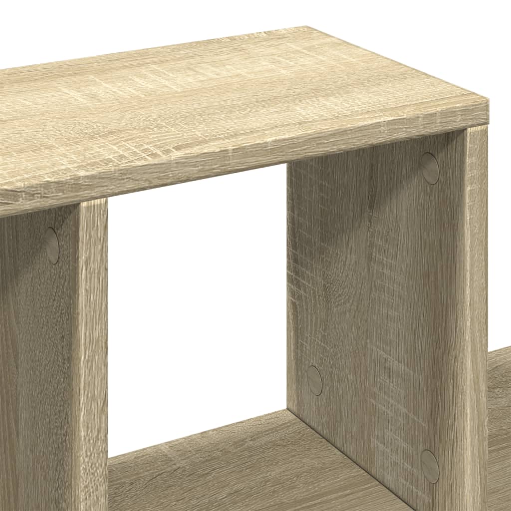 Vägghylla Sonoma-Ek 100X20X53 Cm Konstruerat Trä