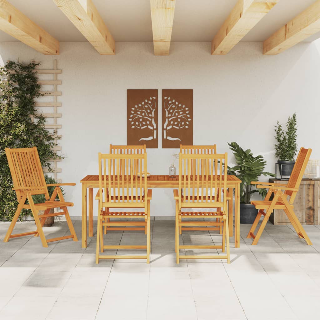 Matgrupp För Trädgården 3 Delar 180X90X75 Cm Massivt Akaciaträ