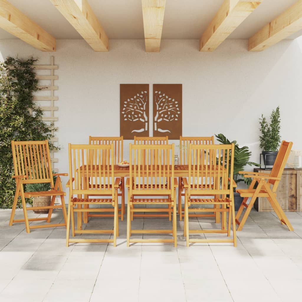 Matgrupp För Trädgården 3 Delar 180X90X75 Cm Massivt Akaciaträ