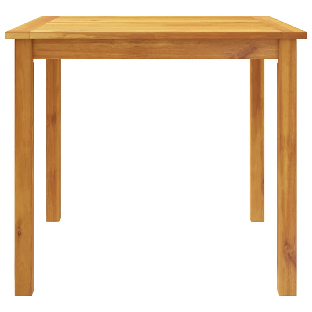 Matgrupp För Trädgården 5 Delar 85X85X74 Cm Massivt Akaciaträ
