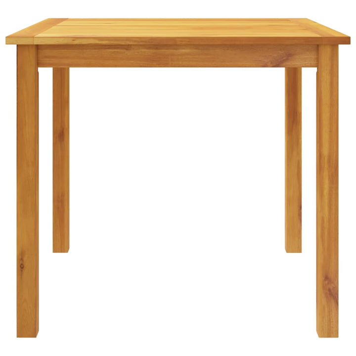 Matgrupp För Trädgården 5 Delar 85X85X74 Cm Massivt Akaciaträ