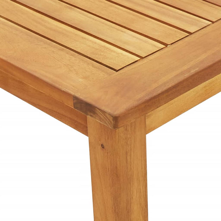 Matgrupp För Trädgården 5 Delar 85X85X74 Cm Massivt Akaciaträ