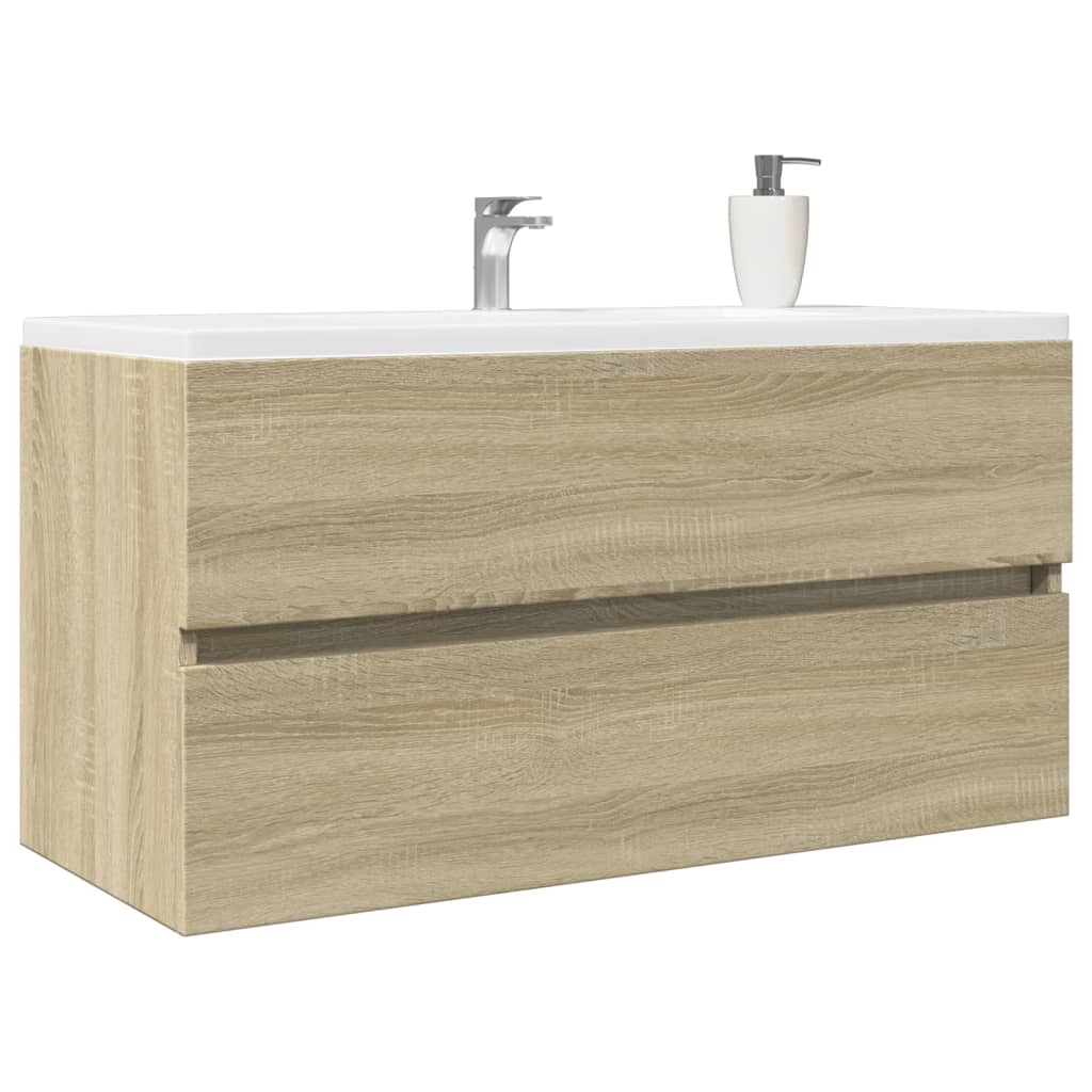 Tvättställsskåp Sonoma-Ek 90X38,5X45 Cm Spånskiva