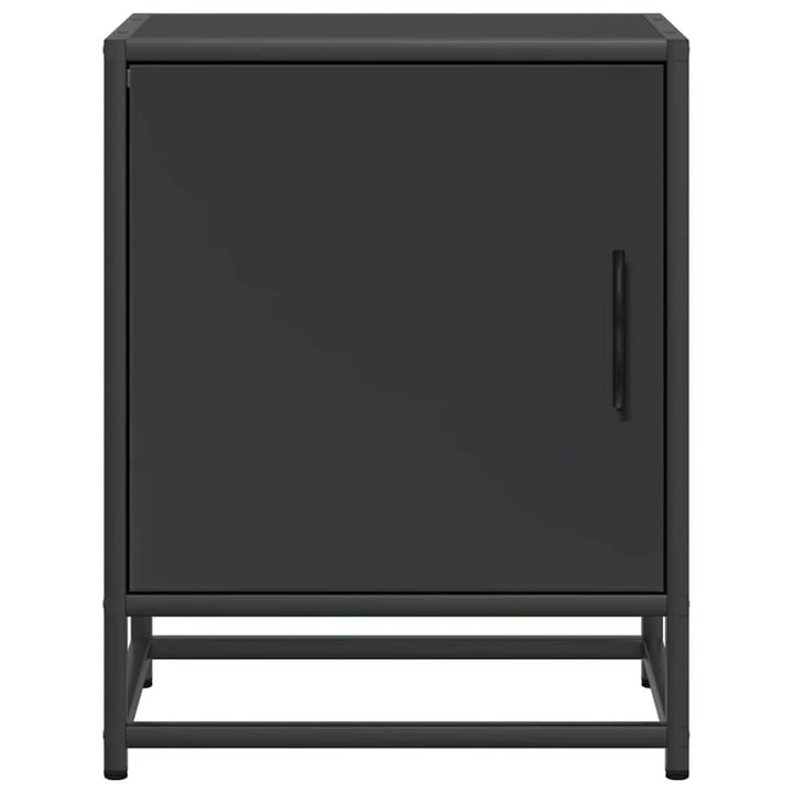 Sängbord 40X31X50 Cm Konstruerat Trä Och Metall