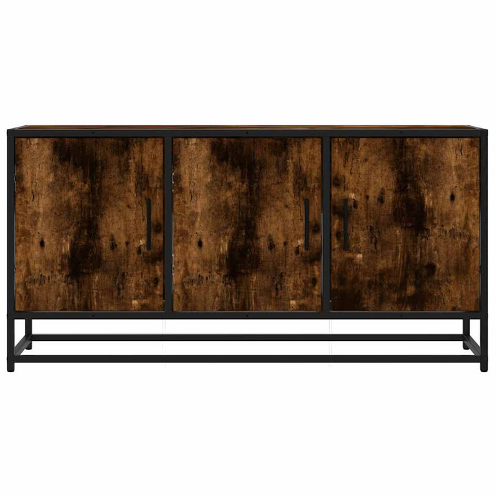 Tv-Bänk 100X35X50 Cm Konstruerat Trä Och Metall
