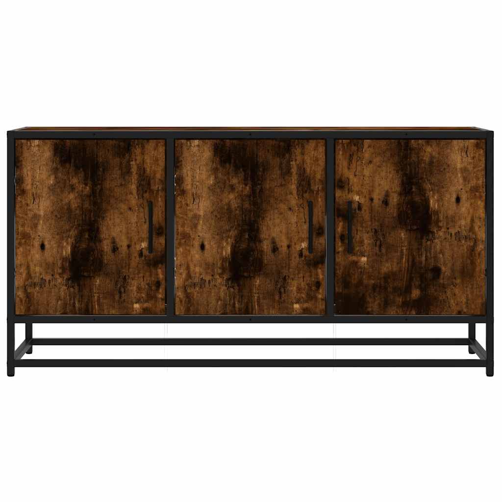 Tv-Bänk 100X35X50 Cm Konstruerat Trä Och Metall