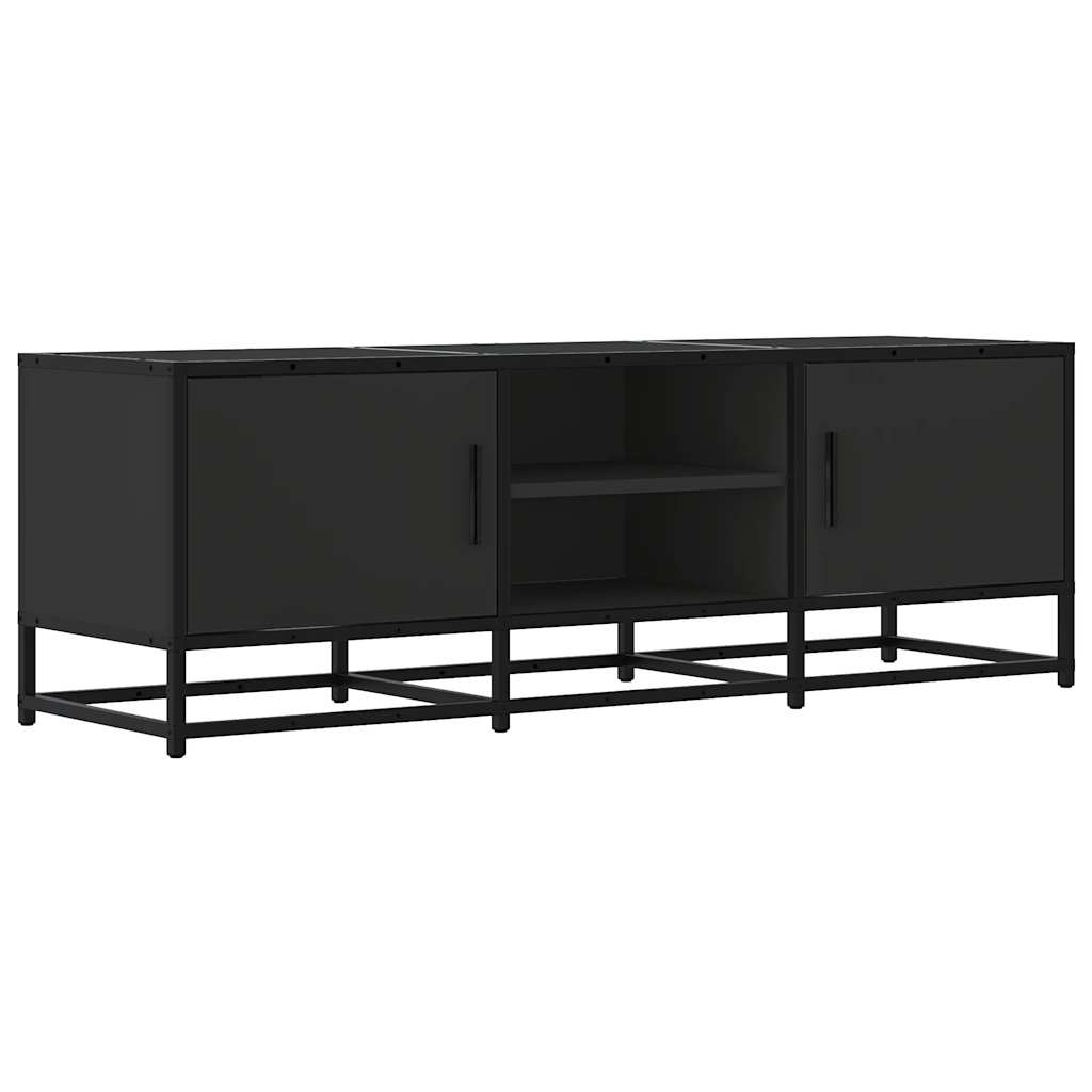 Tv-Bänk 120X35X41 Cm Konstruerat Trä Och Metall